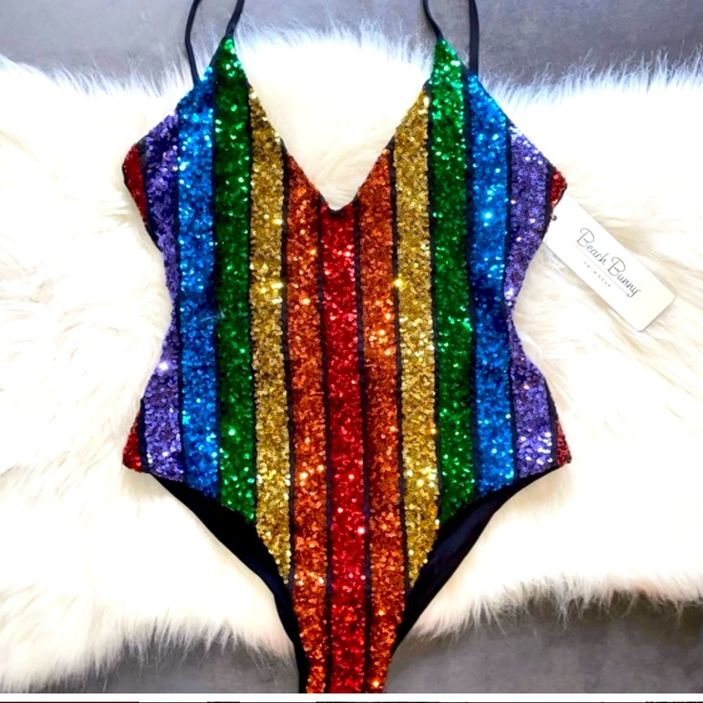 Beach Bunny Rainbow One Piece